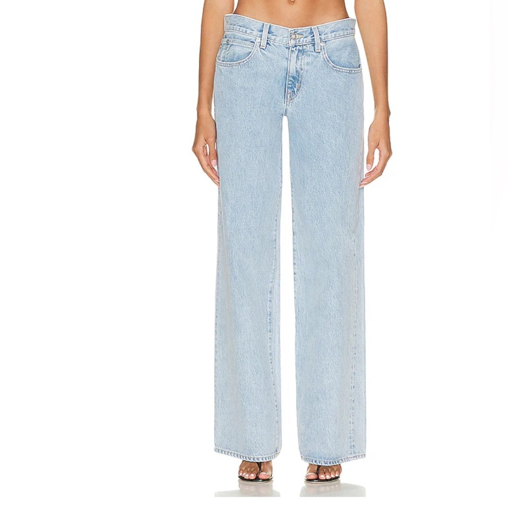 SLVRLAKE Mica clear skies blue jeans size 28